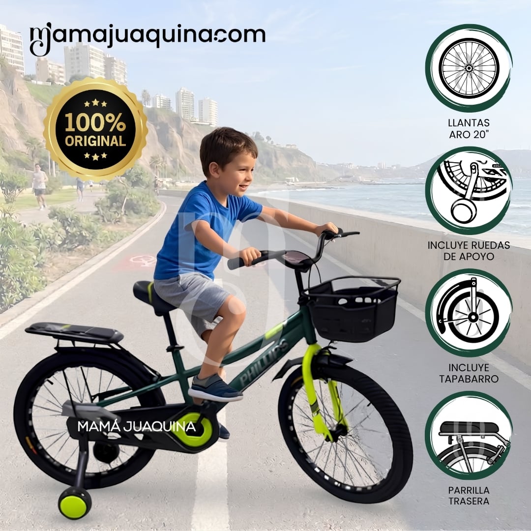 BICICLETA DEPORTIVA ARO 20 «PHINES» PARA NIÑOS - 1