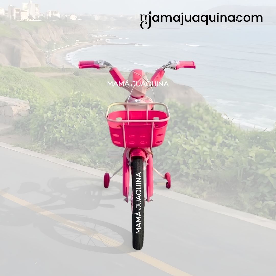 BICICLETA PARA NIÑO ARO 20 «MEGATRON» CON CANASTA EDICIÓN EXCLUSIVA LIGHT PINK - 5