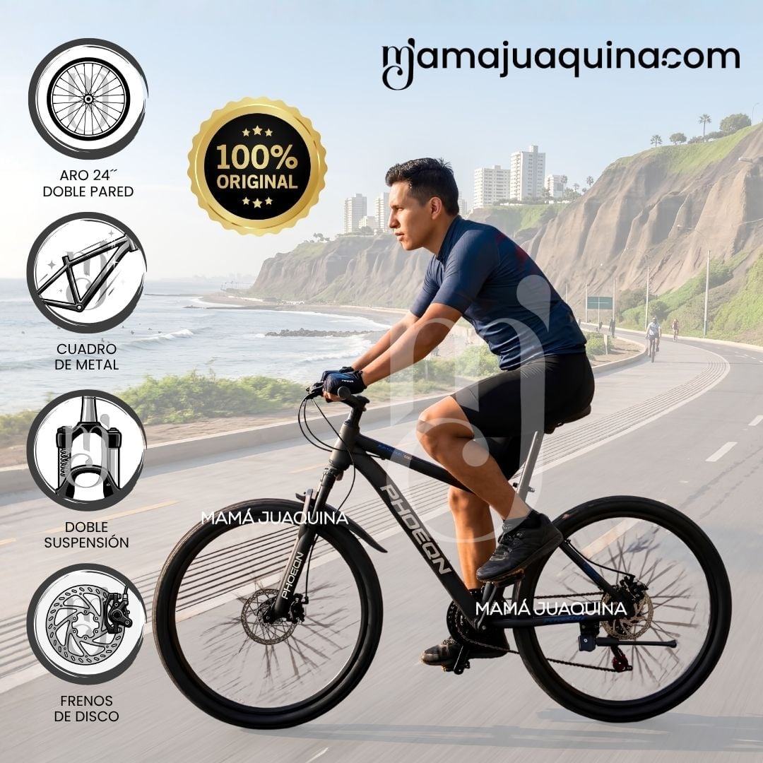 BICICLETA DEPORTIVA ARO 24 «PHOENIX» EDICIÓN LIMITADA - 2