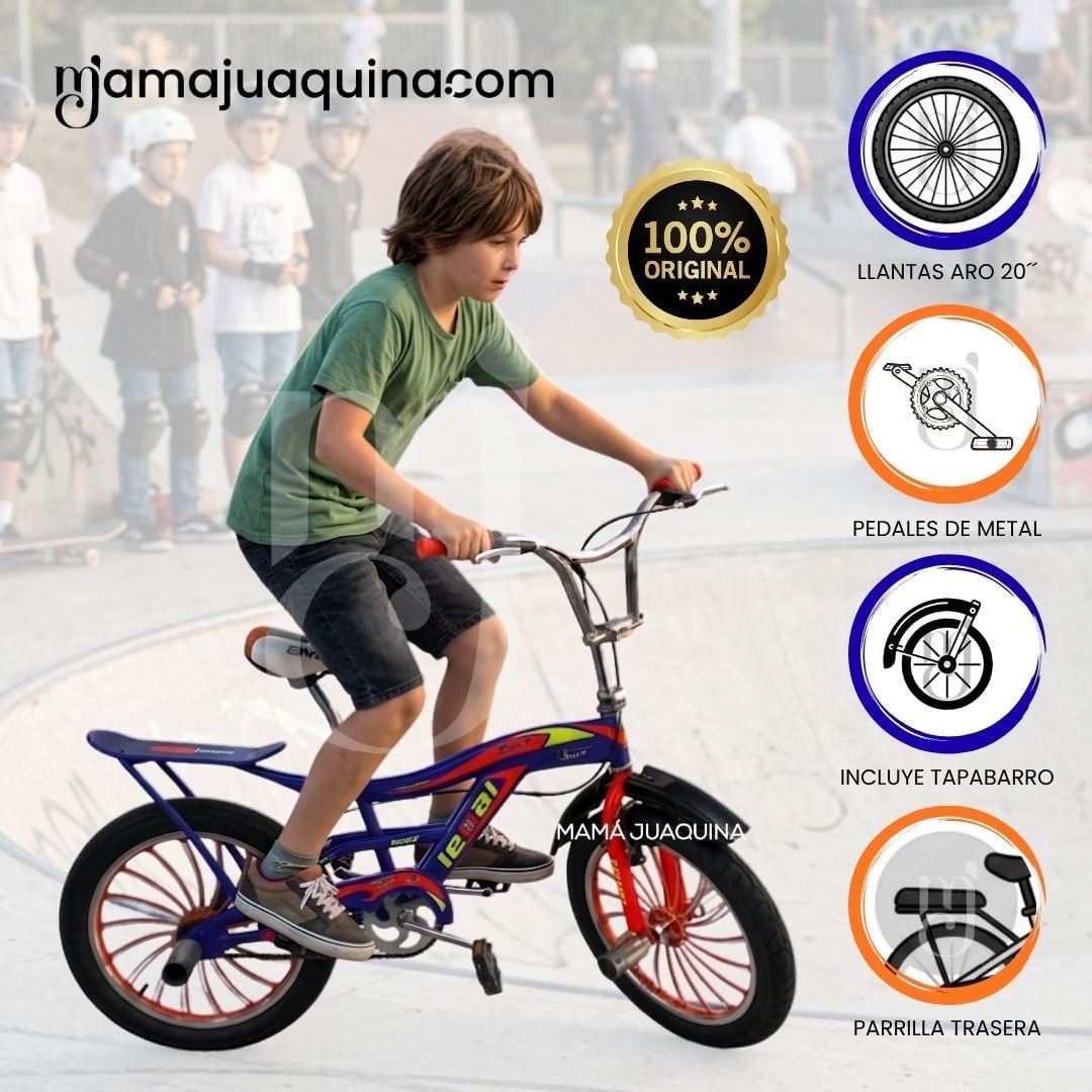 BICICLETA BMX PARA NIÑO «VORUNA» ARO 20 COLECCIÓN EXCLUSIVA - 2