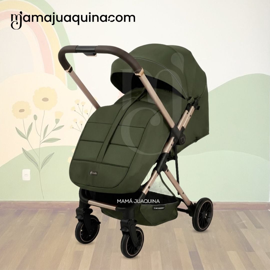 COCHE MALETA DE LUJO «YURID» KIDILO MANGO REVERSIBLE GREEN - 5