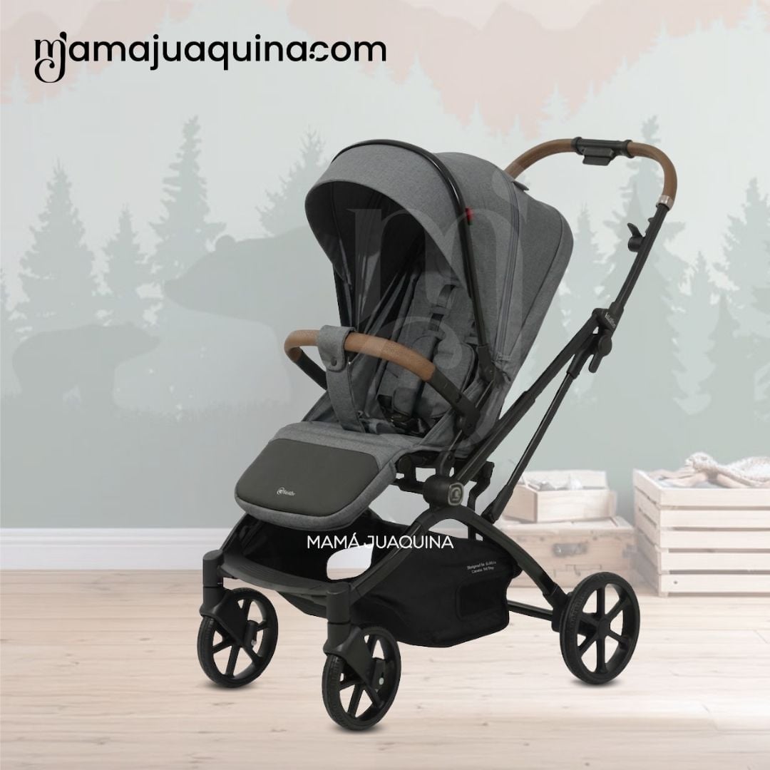 COCHE MALETA DE LUJO «KINDY» KIDILO GRAY - 3