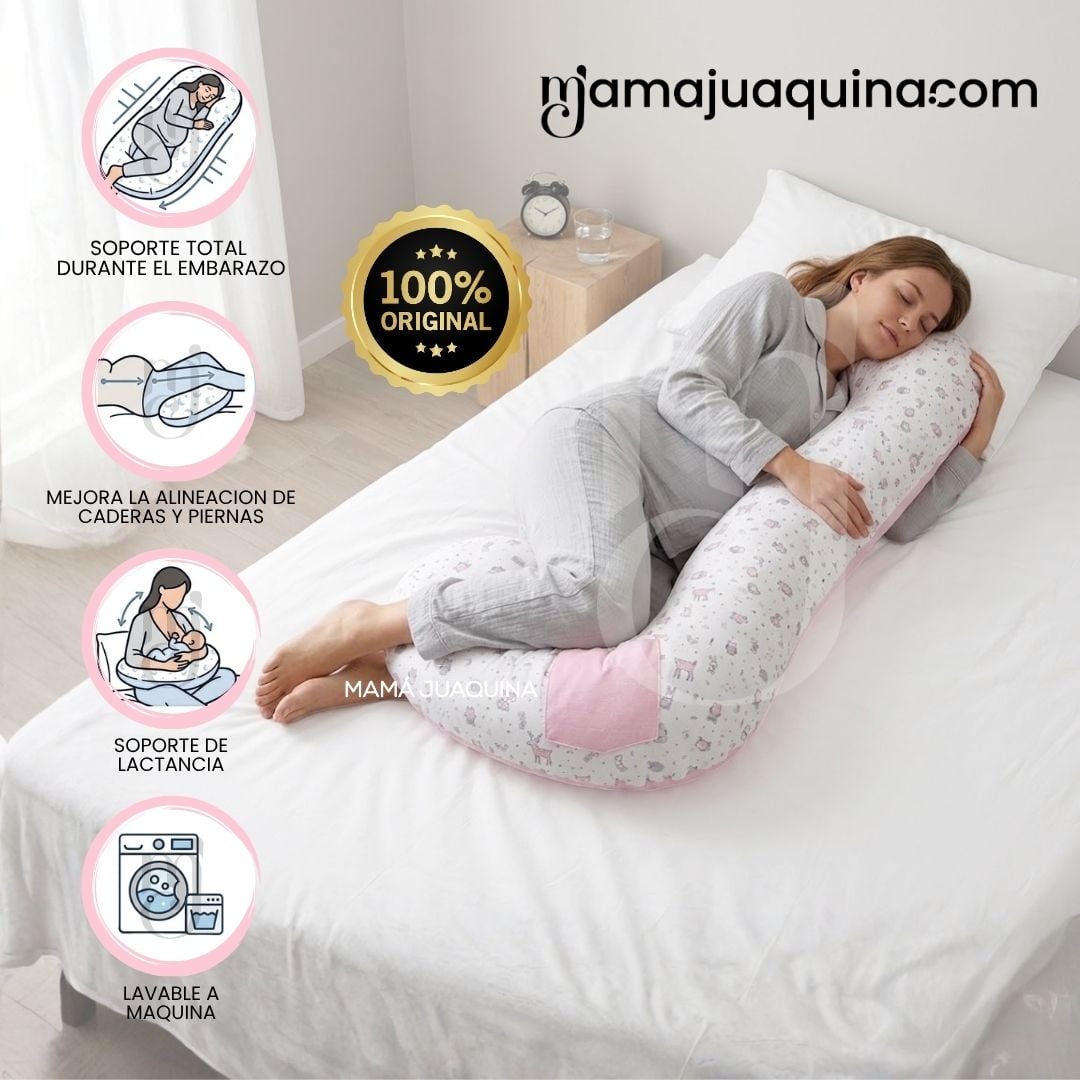 COJÍN MULTIFUNCIONAL PARA LACTANCIA «MOM» COLECCIÓN EXCLUSIVA - 2