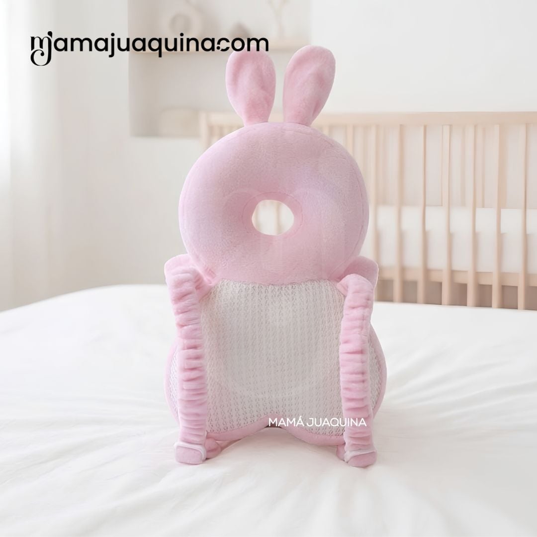 MOCHILA DE PROTECCION PARA BEBE «BABY JUNGLE» CON DISEÑO CONEJITO - 5