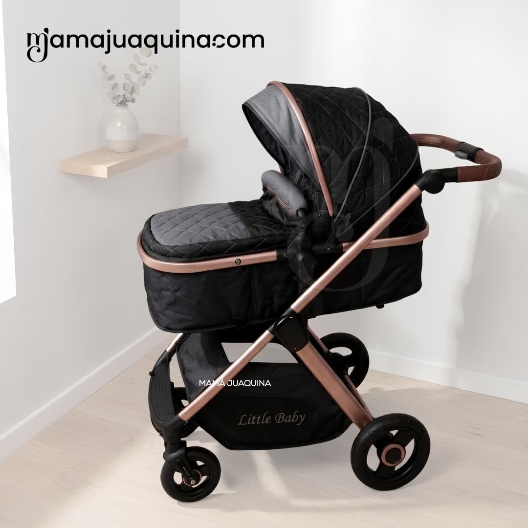 COCHE MOISÉSTRAVEL SYSTEM «KENNEDY II» EDICIÓN LIMITADA CON PAÑALERA / GRIS - 4