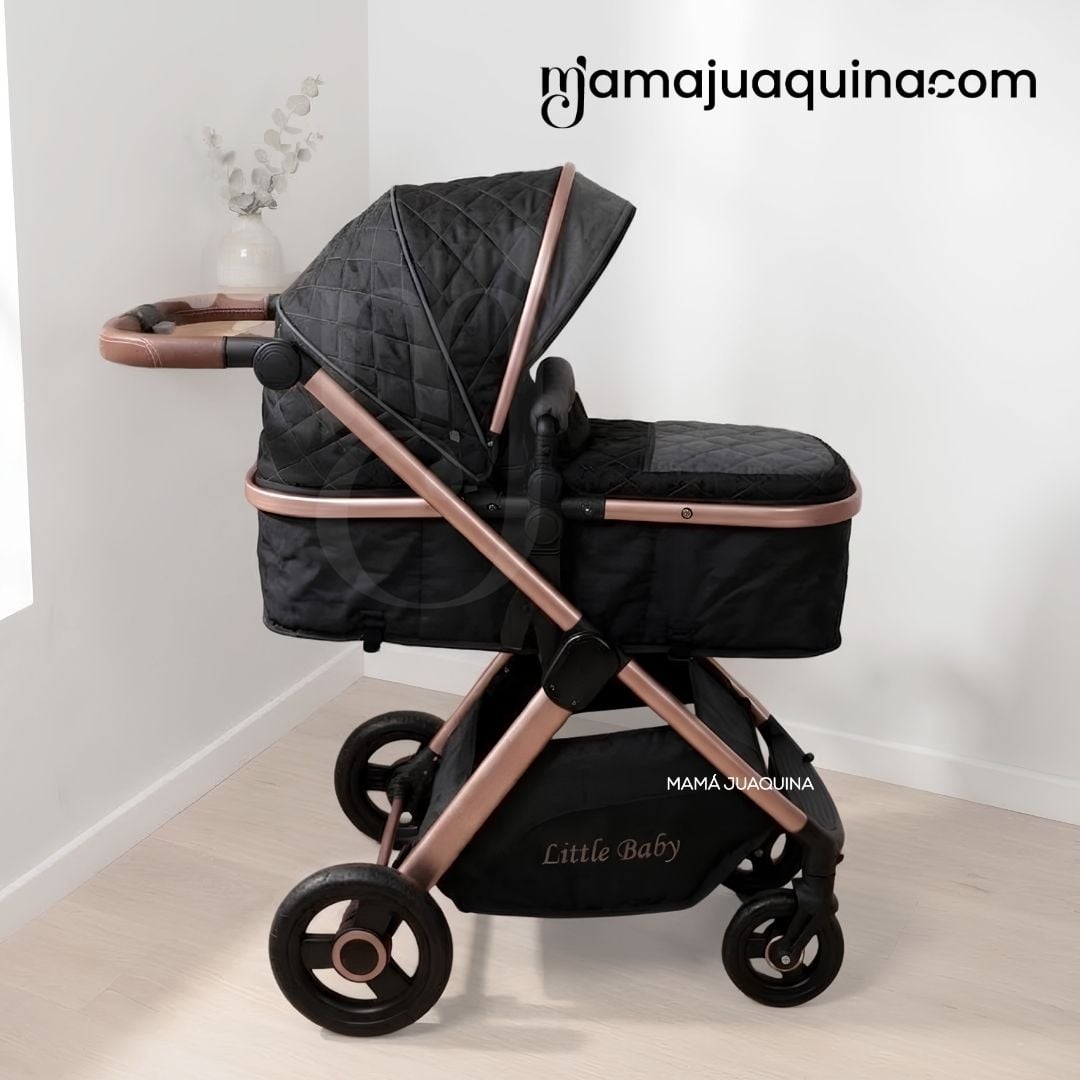 COCHE MOISÉSTRAVEL SYSTEM «KENNEDY II» EDICIÓN LIMITADA CON PAÑALERA / GRIS - 5