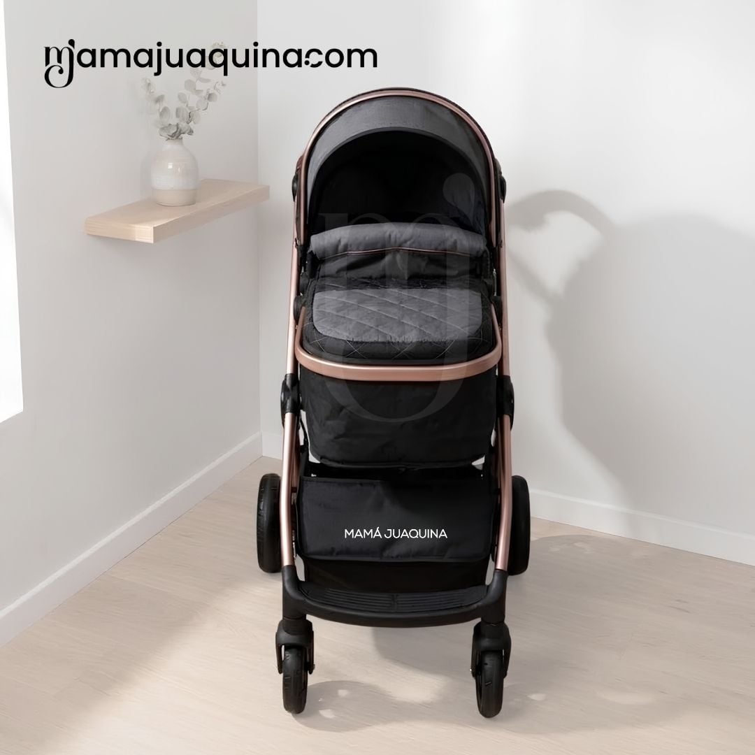 COCHE MOISÉSTRAVEL SYSTEM «KENNEDY II» EDICIÓN LIMITADA CON PAÑALERA / GRIS - 6