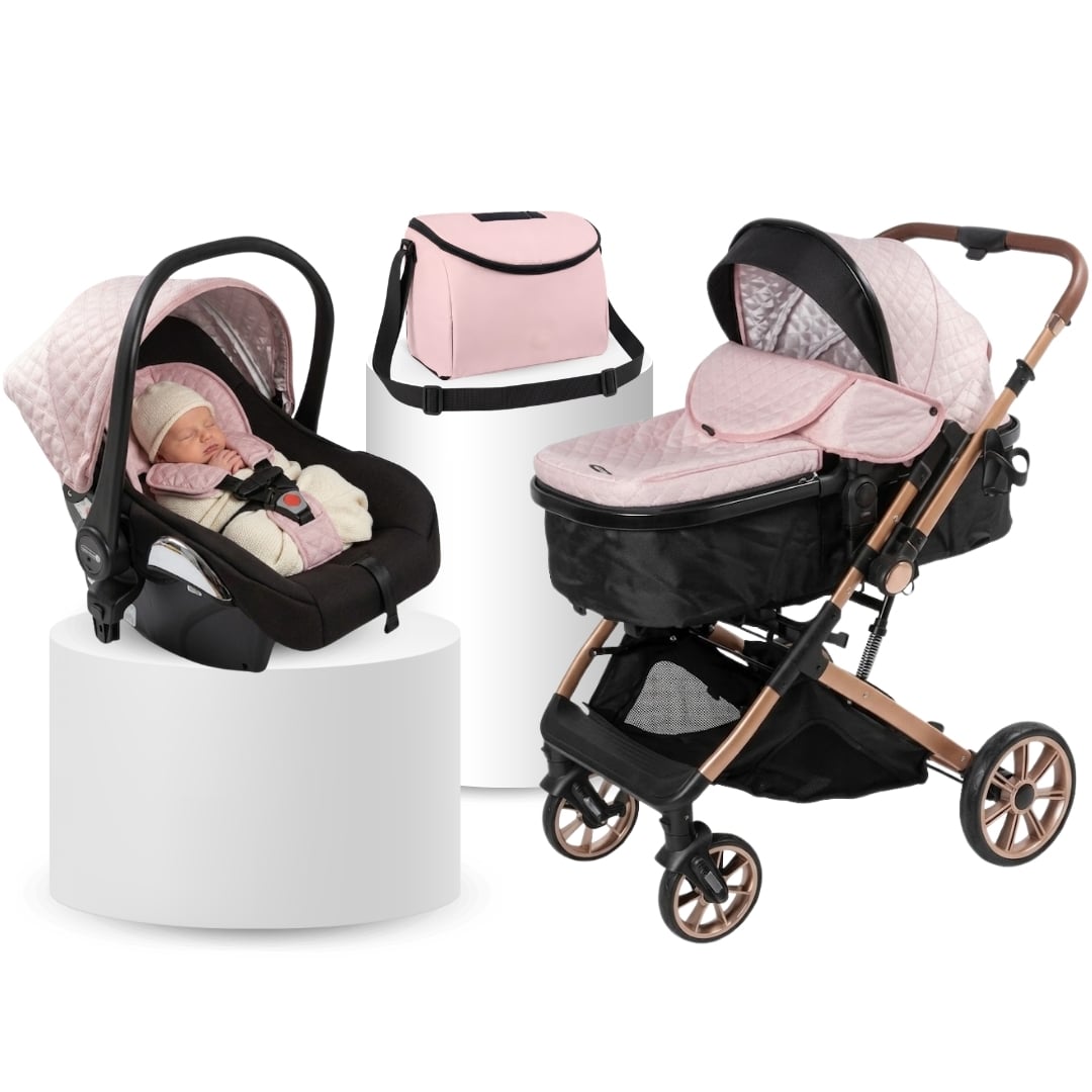 COCHE MOISÉS TRAVEL SYSTEM  «ORION PLUS»  FUNCIÓN MALETA CON PORTA BEBÉ Y PAÑALERA - 1