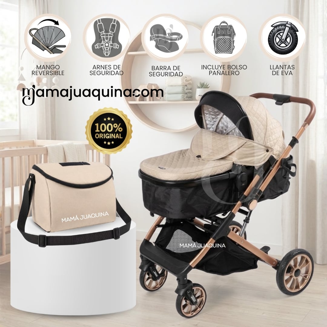 COCHE MOISÉS TRAVEL SYSTEM  «ORION»  FUNCIÓN MALETA CON PAÑALERA - 2