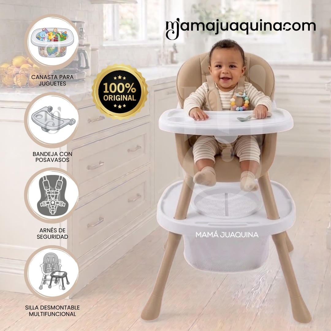 SILLA DE COMER MULTIFUNCIONAL «LYON» COLECCIÓN ESPECIAL - 2