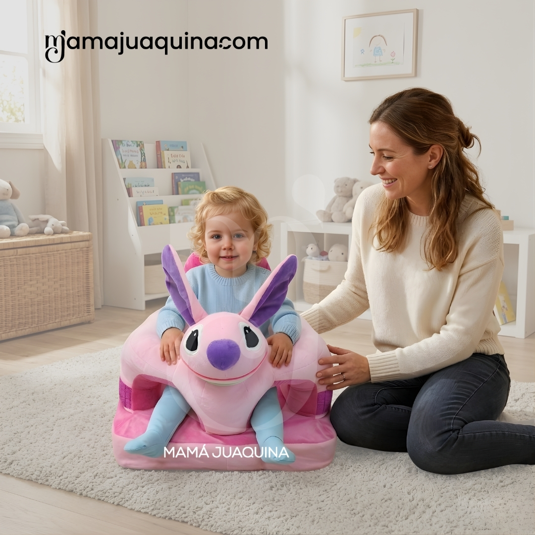 ASIENTO DE APOYO (ESTIMULACION) PARA BEBÉS «STICH ANGELA» PREMIUM - 2