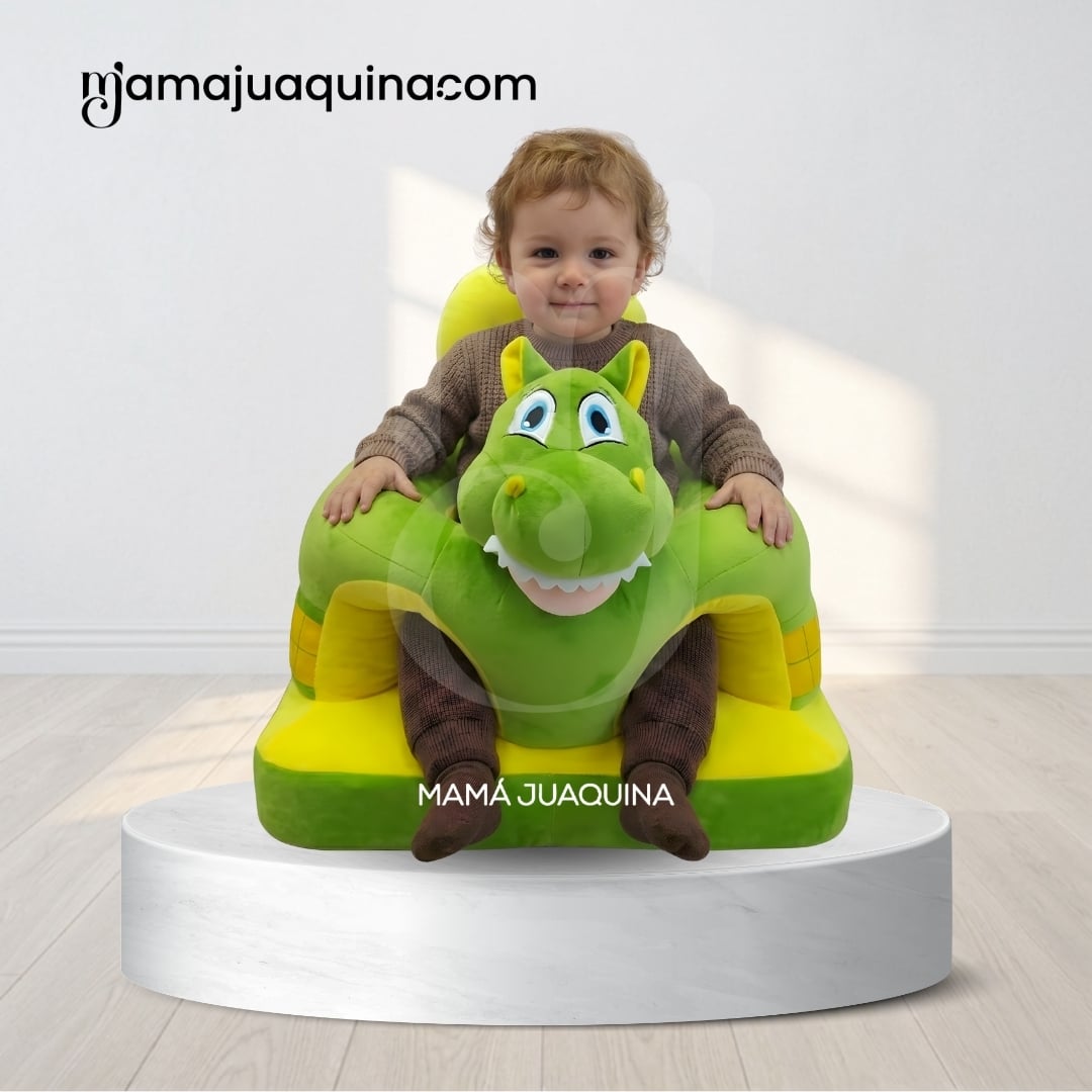 ASIENTO DE APOYO (ESTIMULACION) PARA BEBÉS «DINO» ANIMAL - 3