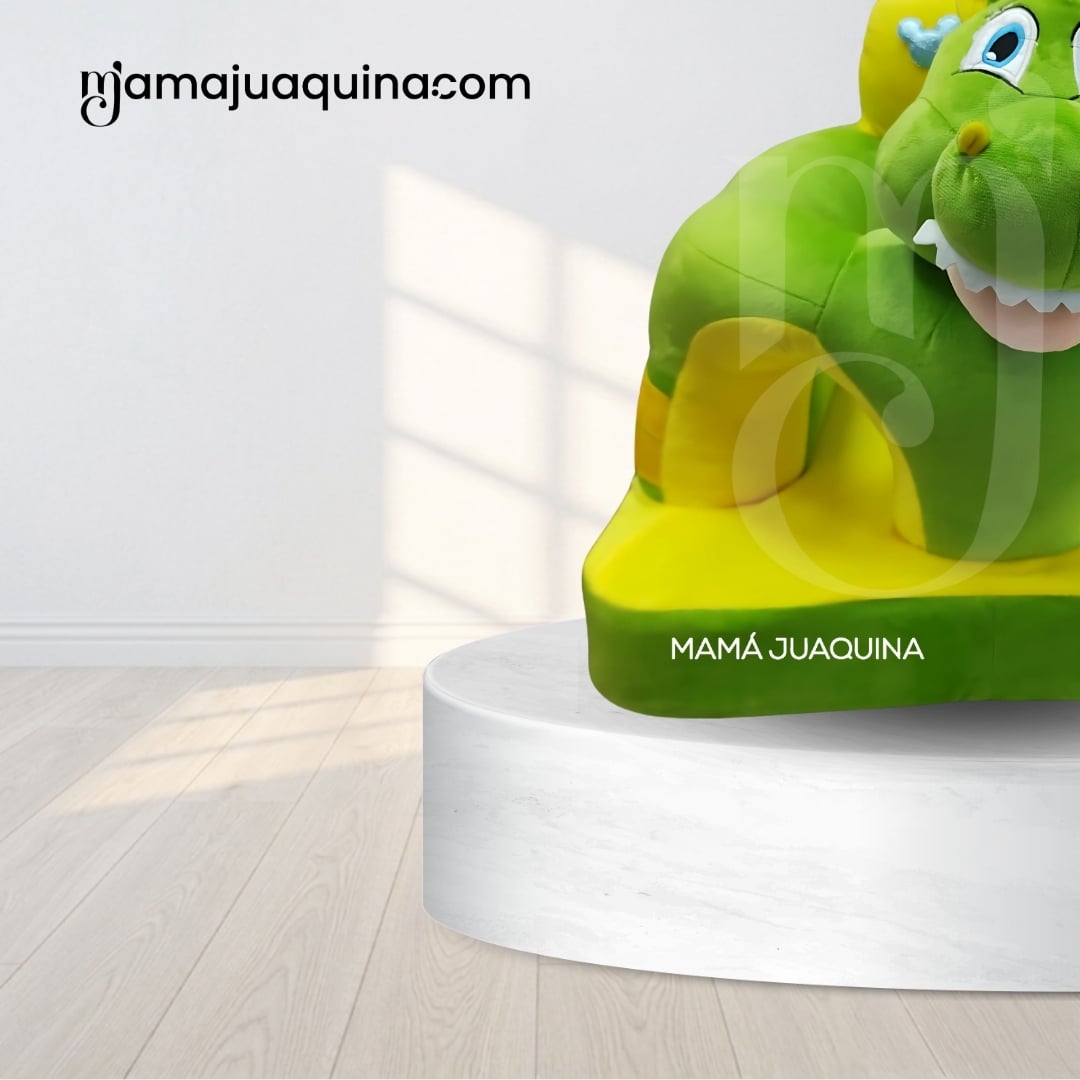 ASIENTO DE APOYO (ESTIMULACION) PARA BEBÉS «DINO» ANIMAL - 4