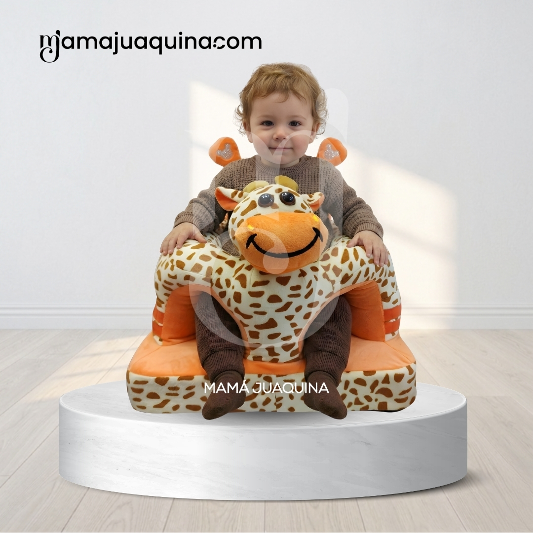 ASIENTO DE APOYO (ESTIMULACION) PARA BEBÉS «JIRAFFE» ANIMAL - 3