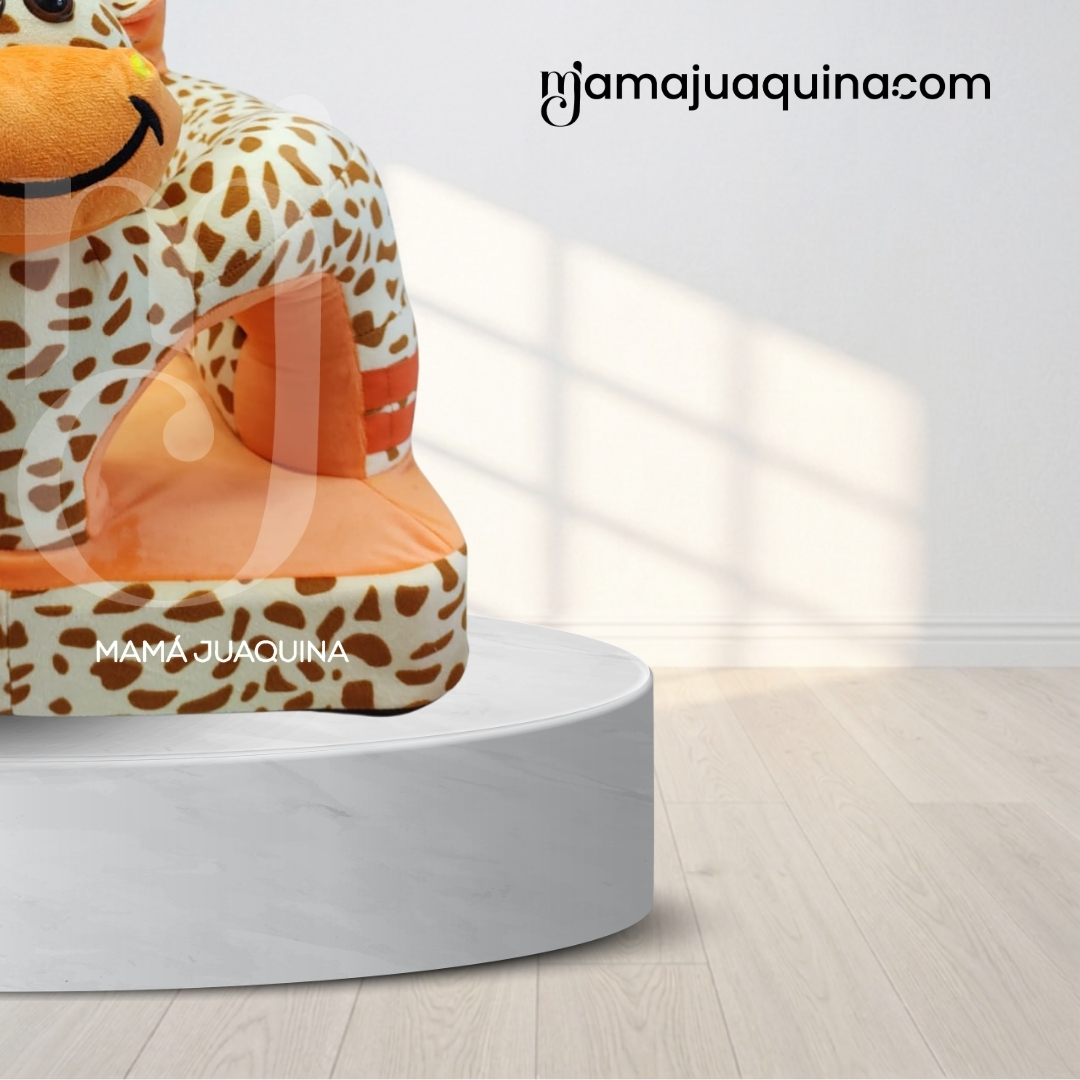 ASIENTO DE APOYO (ESTIMULACION) PARA BEBÉS «JIRAFFE» ANIMAL - 5