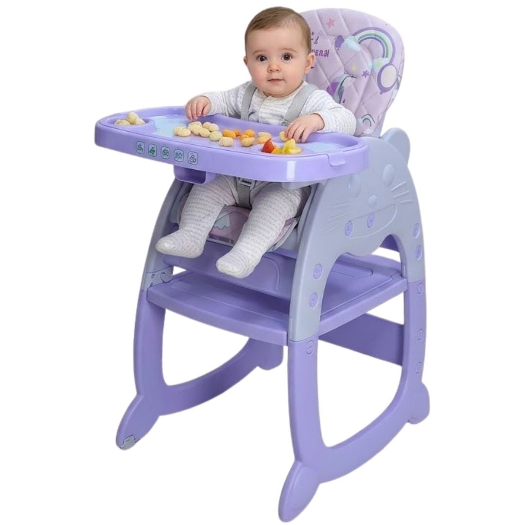 SILLA DE COMER MULTIFUNCIONAL «MIAU MIAU» EDICIÓN ESPECIAL - 1