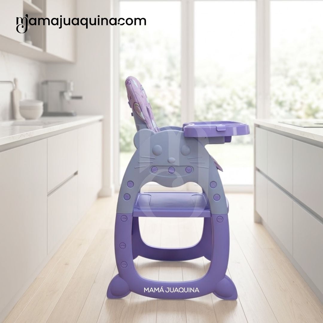SILLA DE COMER MULTIFUNCIONAL «MIAU MIAU» EDICIÓN ESPECIAL - 5