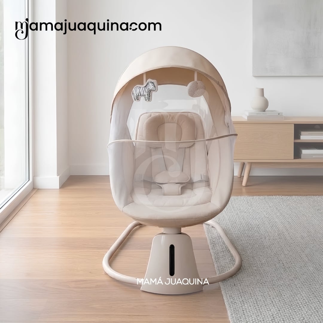 MECEDORA ELÉCTRICA PARA BEBÉ «AURA» EDICIÓN EXCLUSIVA - 4