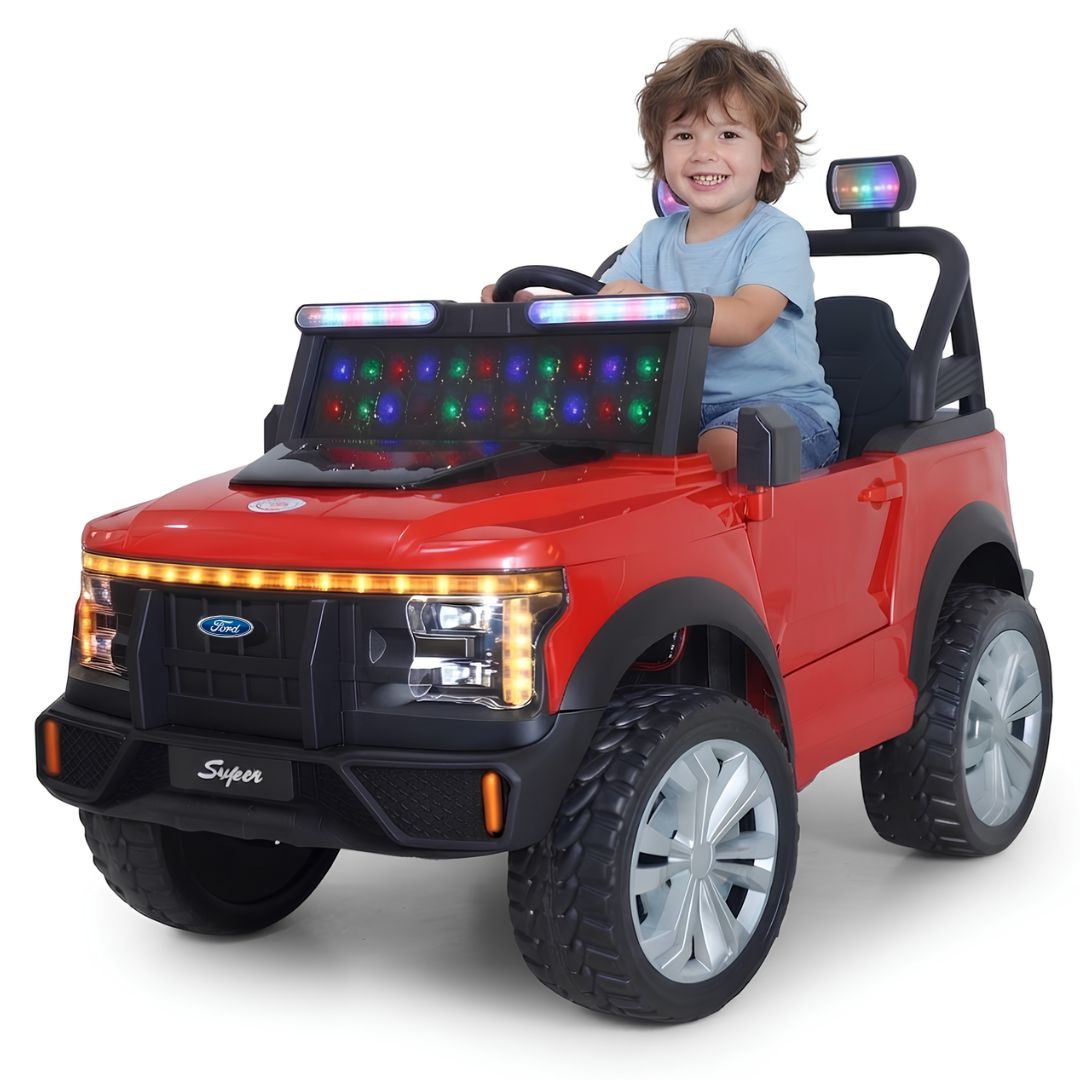 MINI JEEP A BATERÍA PARA NIÑOS «FORD MABILIS» CON LUCES LED COLECCIÓN EXCLUSIVA - 1