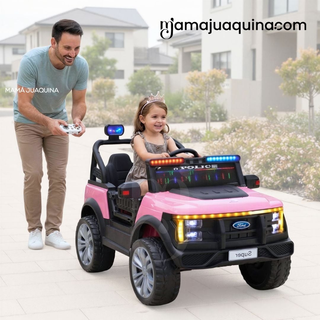 MINI JEEP A BATERÍA PARA NIÑOS «FORD MABILIS» CON LUCES LED COLECCIÓN EXCLUSIVA - 3