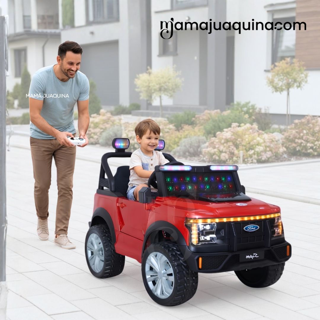 MINI JEEP A BATERÍA PARA NIÑOS «FORD MABILIS» CON LUCES LED COLECCIÓN EXCLUSIVA - 3