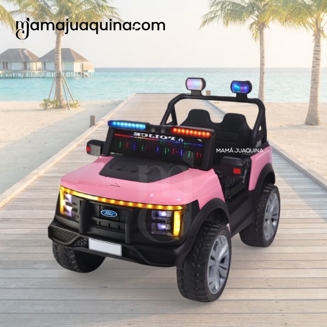 MINI JEEP A BATERÍA PARA NIÑOS «FORD MABILIS» CON LUCES LED COLECCIÓN EXCLUSIVA - 4