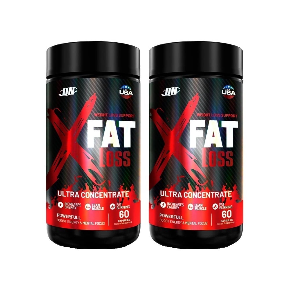 QUEMADOR 2 XFAT LOSS 60 CÁPSULAS C/U UNIVERSE NUTRITION - 1