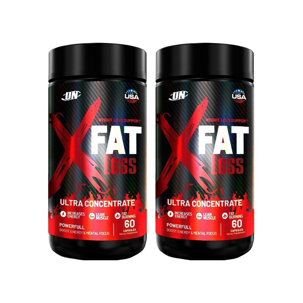 QUEMA GRASA 2 XFAT LOSS 60 CÁPSULAS C/U UNIVERSE NUTRITION - 1
