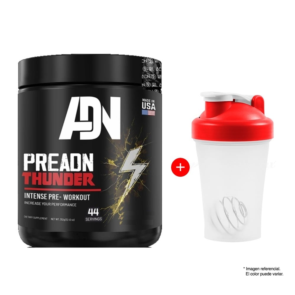 PREADN THUNDER 352 GRAMOS PRE-ENTRENO FRUIT PUNCH - 1