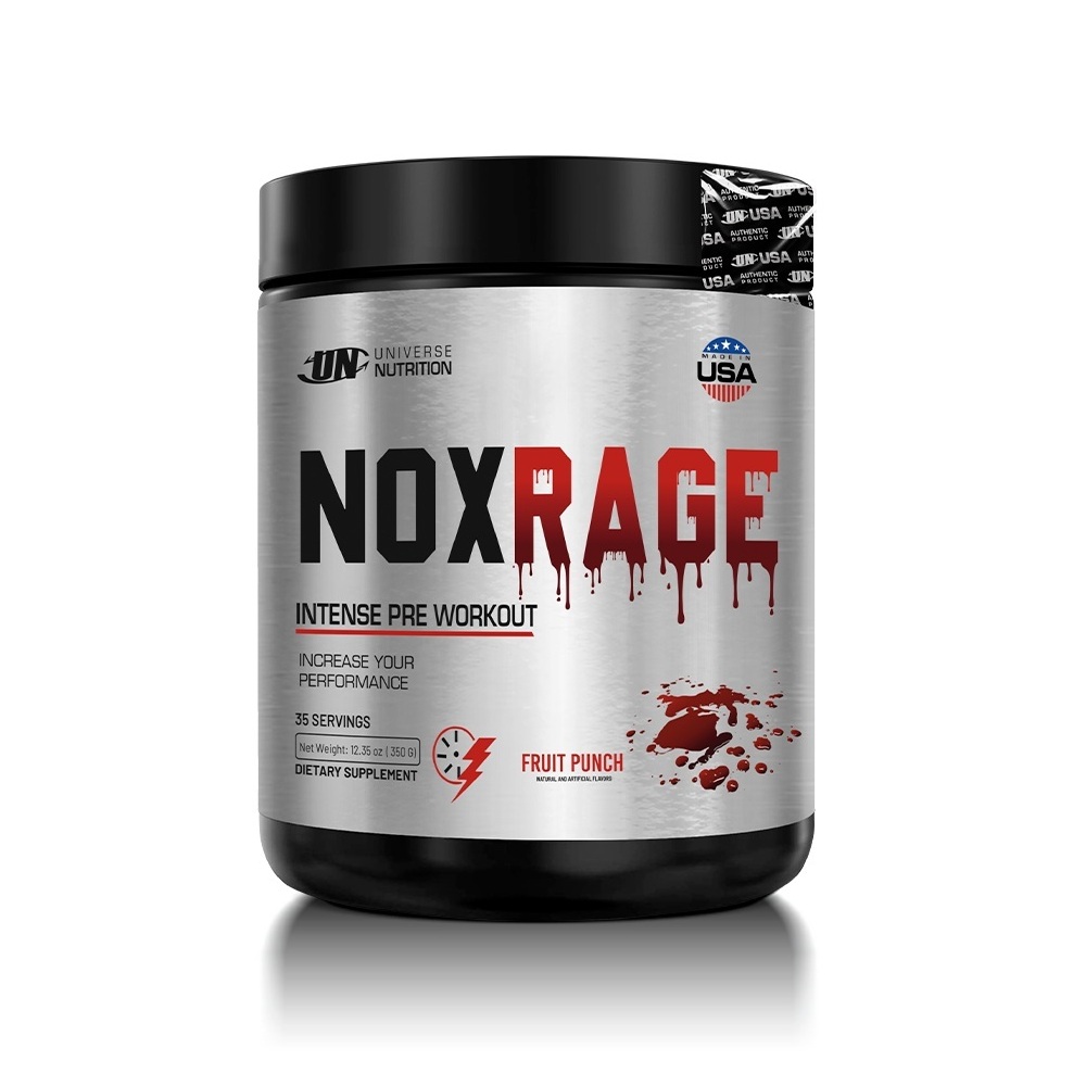 NOX RAGE 350 GRAMOS PRE-ENTRENO FRUIT PUNCH - 2