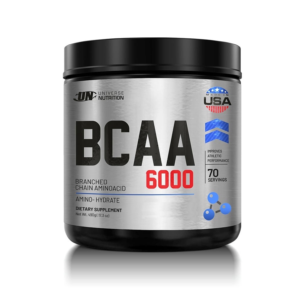 BCAA'S 6000 490 GR USA UNIVERSE AMINOÁCIDOS CITRUS PUNCH + SHAKER - 2