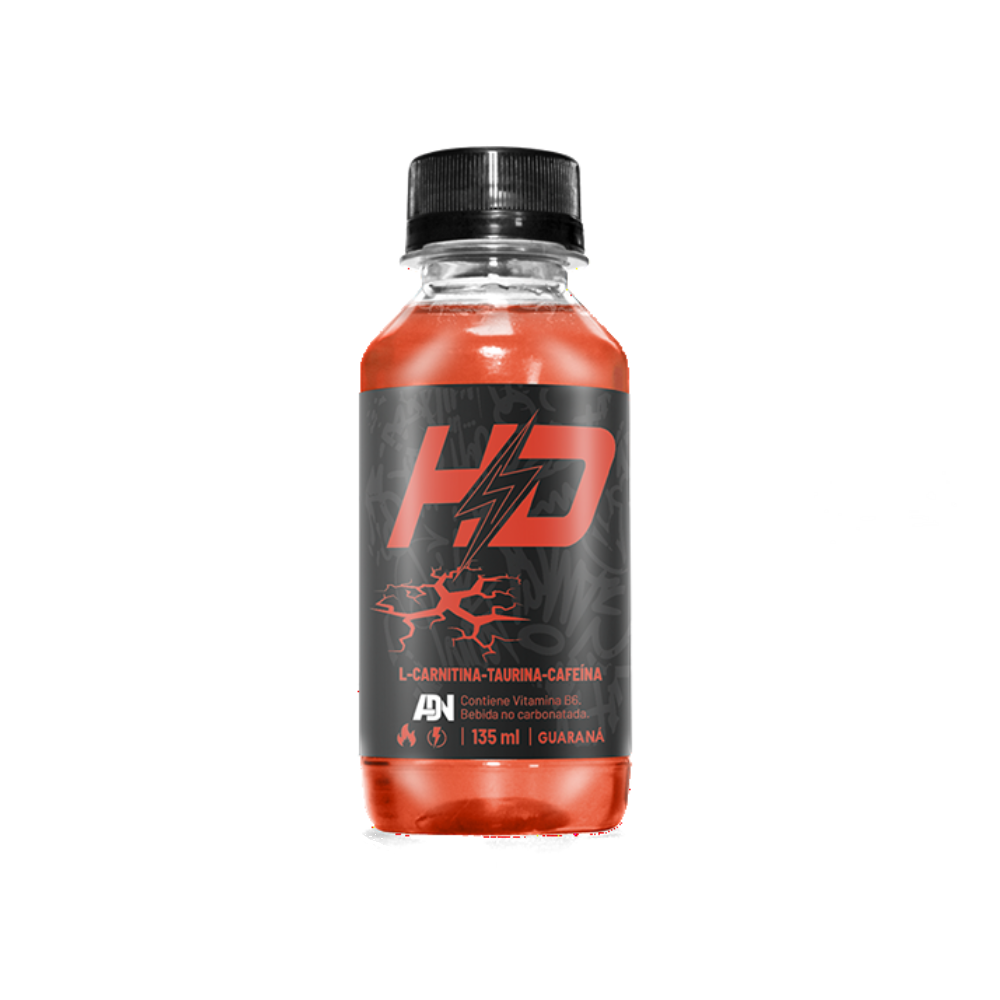 QUEMADOR DE GRASA HD 2 PAQUETE 15 BOTELLAS 135ML L-CARNITINA GUARANÁ - 2