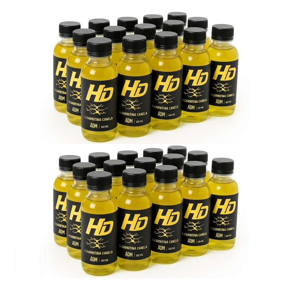 QUEMADOR DE GRASA HD 2 PAQUETE 15 BOTELLAS 135ML L-CARNITINA PIÑA - 1