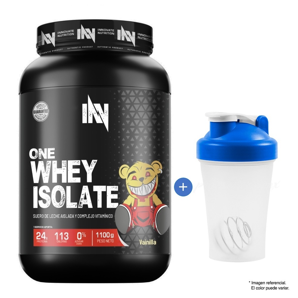 PROTEÍNA INNOVATE NUTRITION ONE WHEY ISOLATE 1.1 KG VAINILLA - 1