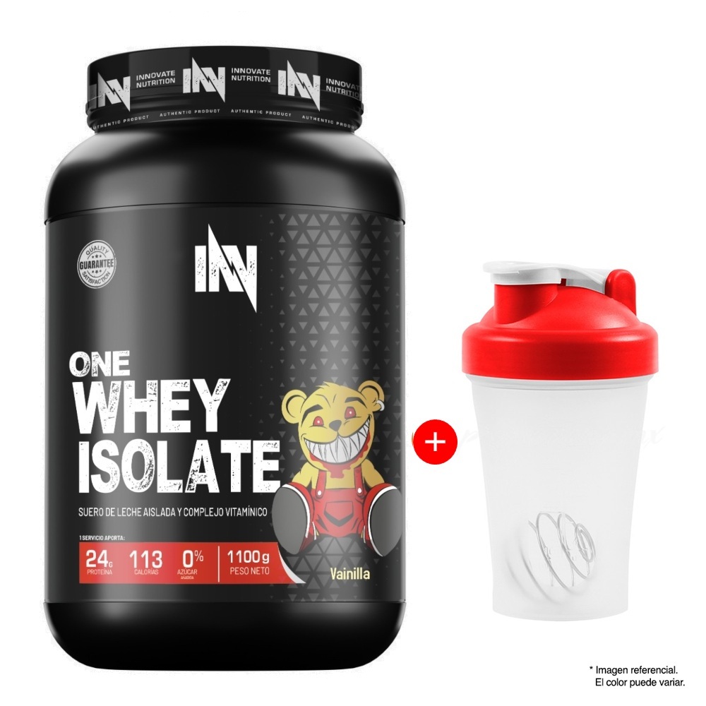 PROTEÍNA ISOLATADA ONE WHEY ISOLATE 1.1 KG VAINILLA - 1