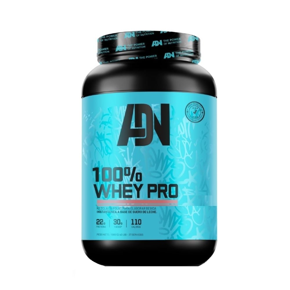 PROTEÍNA ADN 100% WHEY PRO 1.1 KG CHOCOLATE - 2