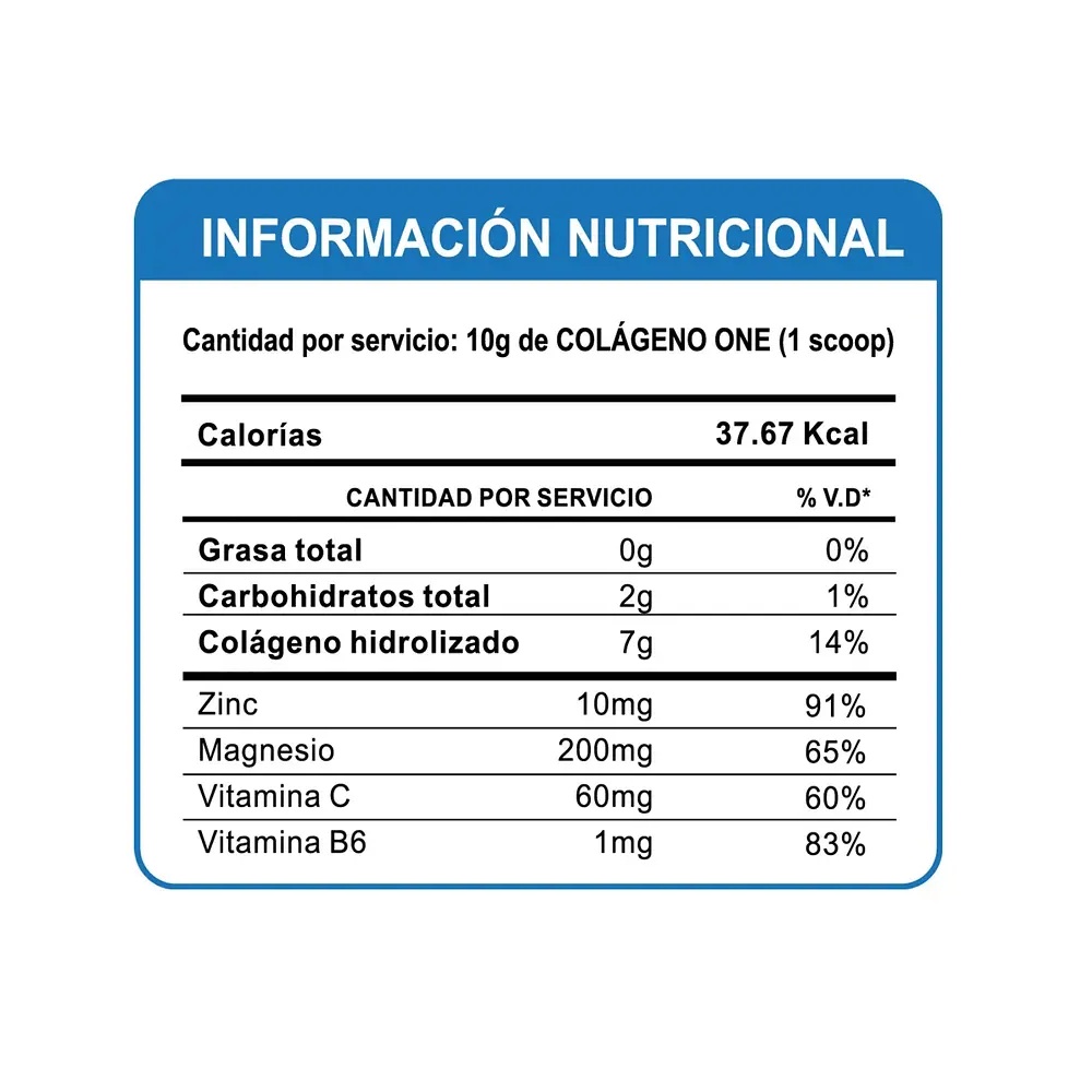 COLLAGEN COLÁGENO ONE 500GR FRUIT PUNCH SHAKER - 3