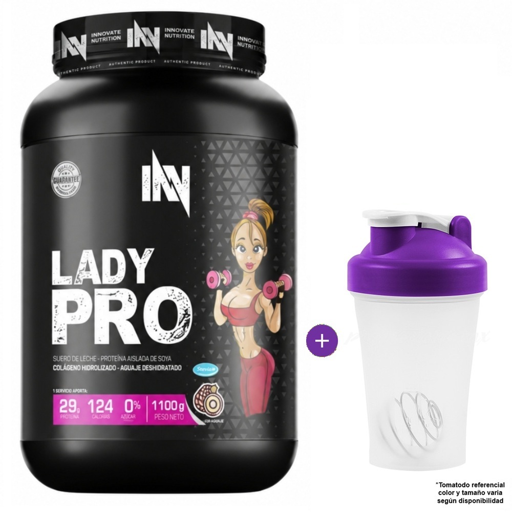PROTEÍNA INNOVATE NUTRITION LADY PRO 1.1KG VAINILLA - 1