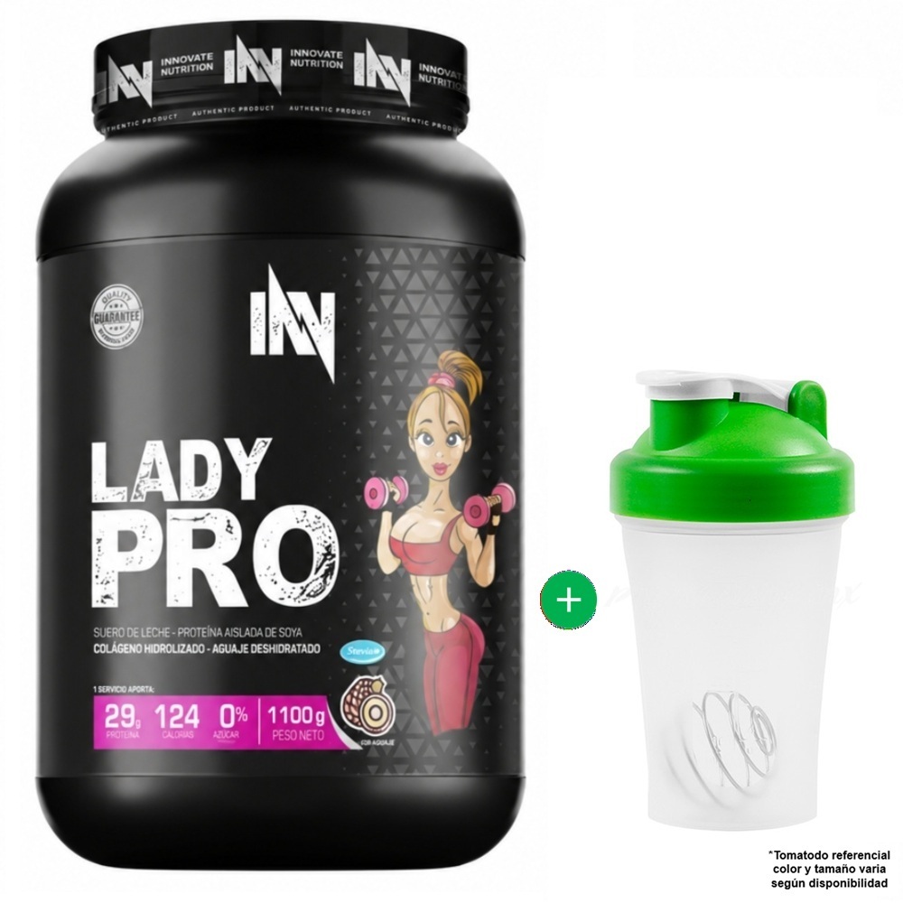 PROTEÍNA LADY PRO 1.1 KG CHOCOLATE INNOVATE NUTRITION - 1