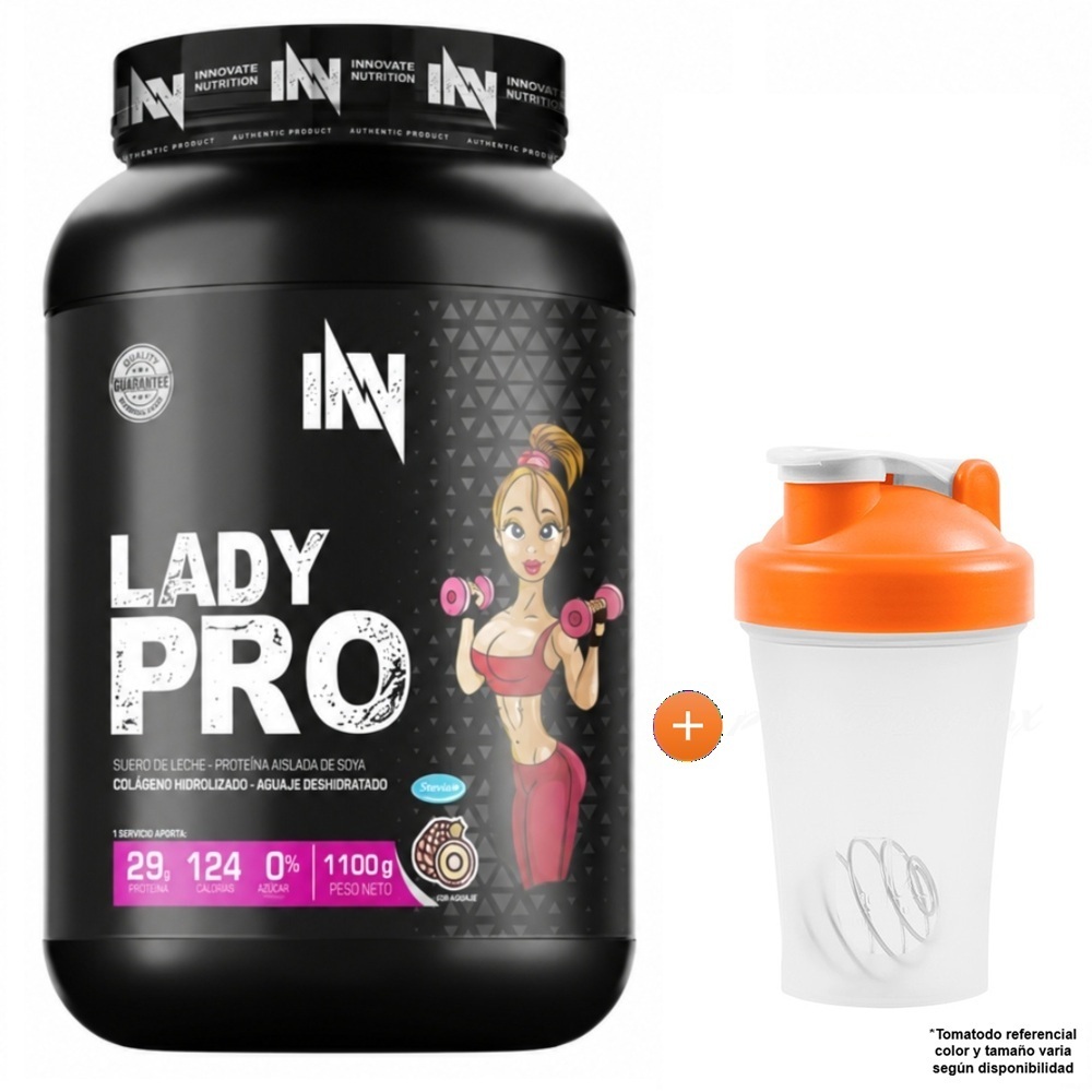 LADY PRO 1.1KG PROTEÍNA INNOVATE NUTRITION CHOCOLATE - 1