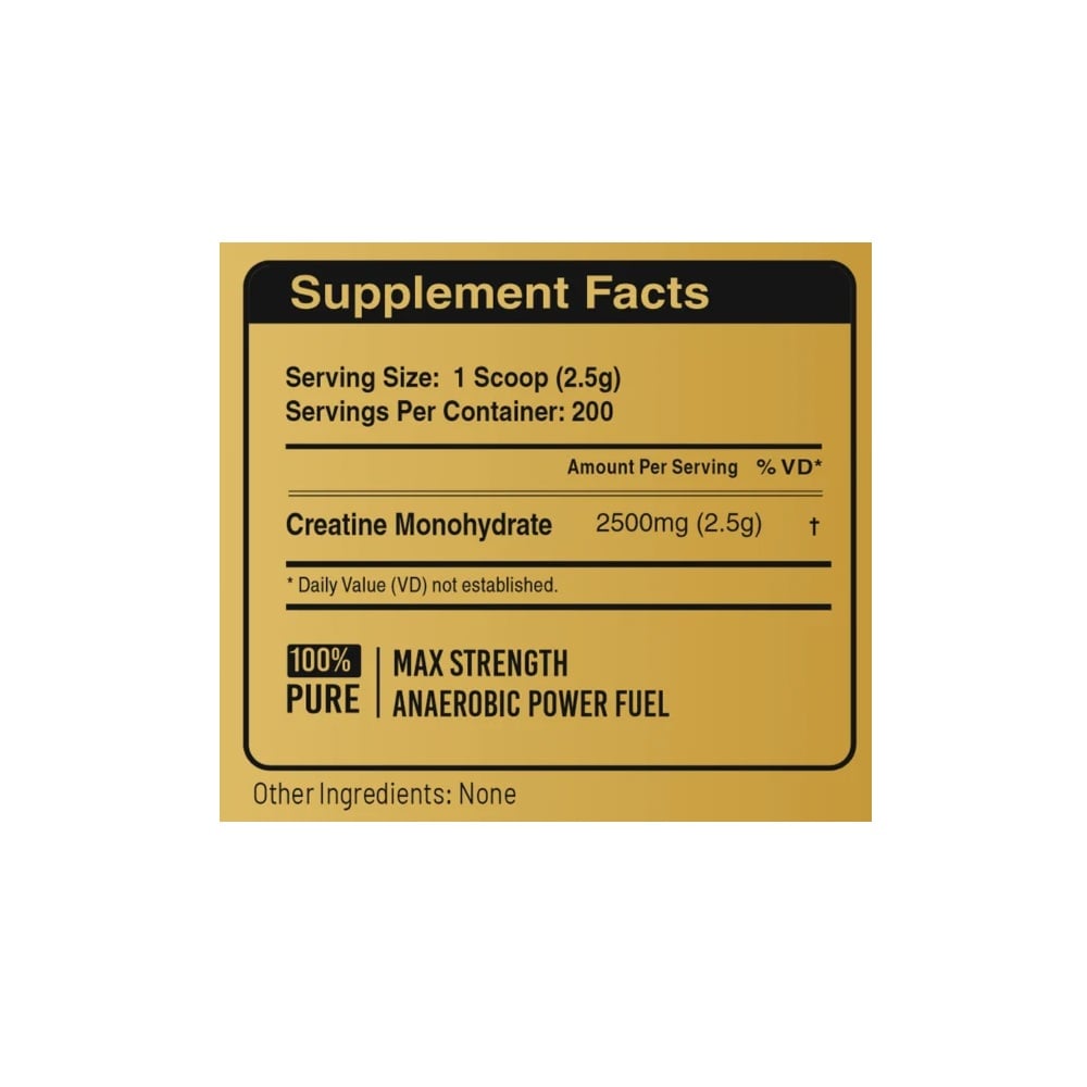 CREATINE MICRONIZED LEVEL PRO 500 GRAMOS + REGALO - 3