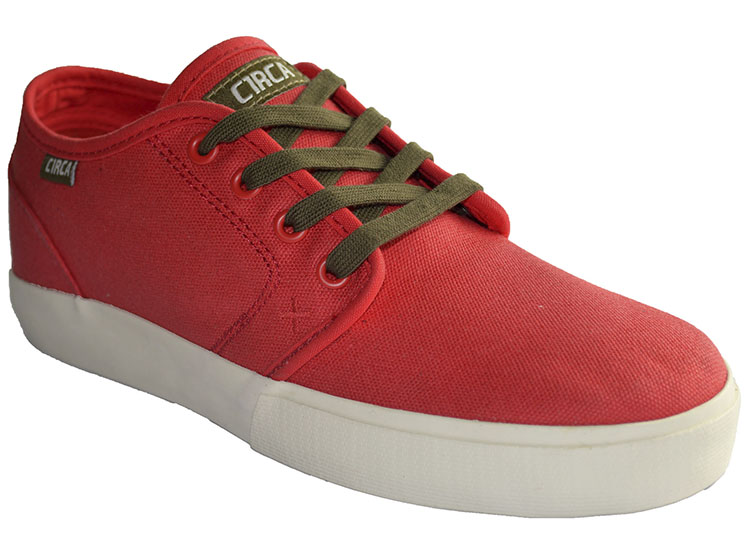 ZAPATILLAS HOMBRE CIRCA ROJO - 1
