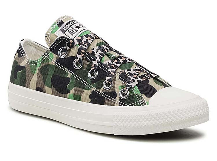 ZAPATILLA CONVERSE DAMA - GRIS - 1