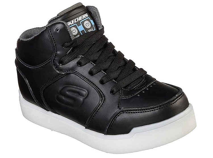 ZAPATILLA SKECHERS NIÑO - NEGRO - 1