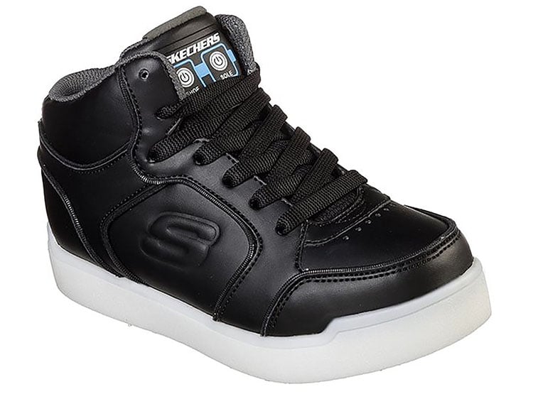 ZAPATILLA SKECHERS NIÑO - NEGRO - 1