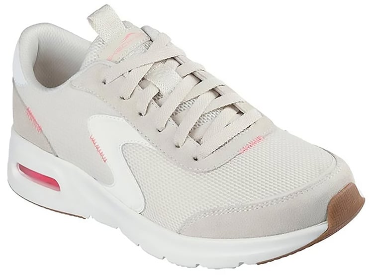 ZAPATILLA SKECHERS DAMA - BEIGE - 1