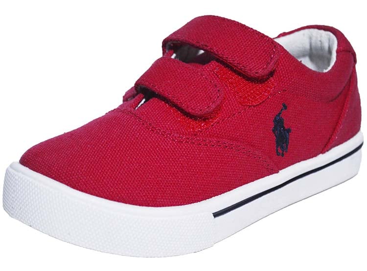 ZAPATILLA POLO RALPH LAUREN NIÑO - ROJO - 1