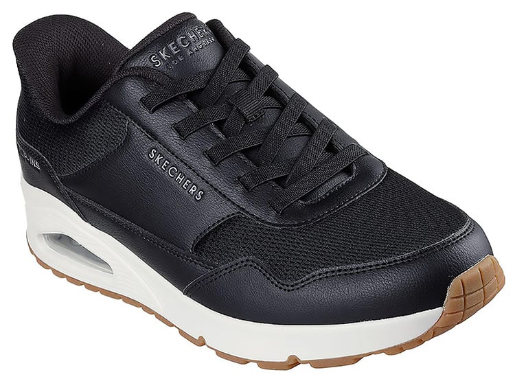ZAPATILLA SKECHERS HOMBRE - NEGRO - 1