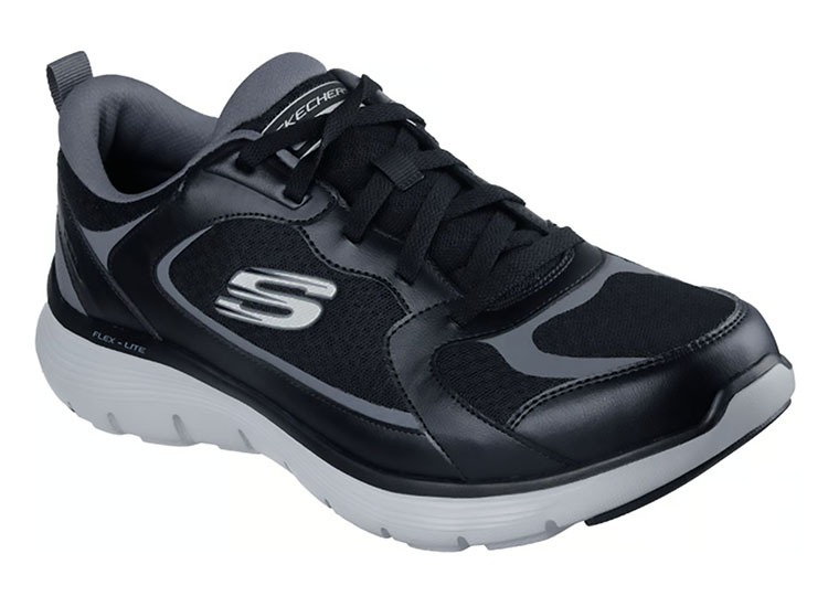 ZAPATILLA SKECHERS HOMBRE - NEGRO - 1