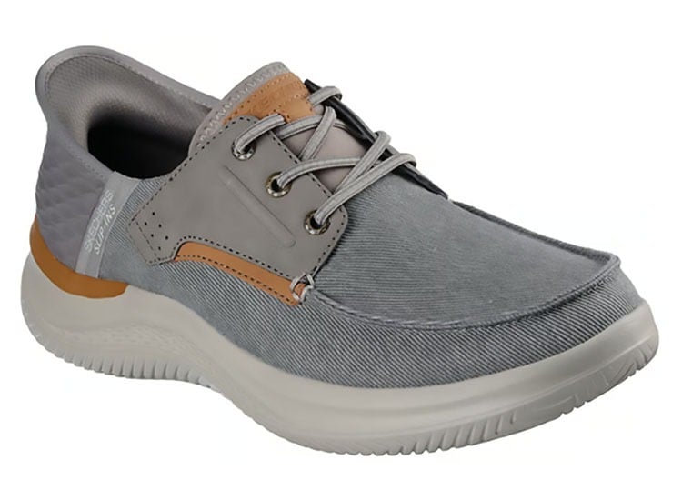ZAPATILLA SKECHERS HOMBRE - GRIS - 1